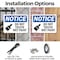 Signmission Do Not Touch Wet Paint, 10 in W x Rectangle, Plastic OS-2PACK-NS-P-710-L-11390 - alternate 7